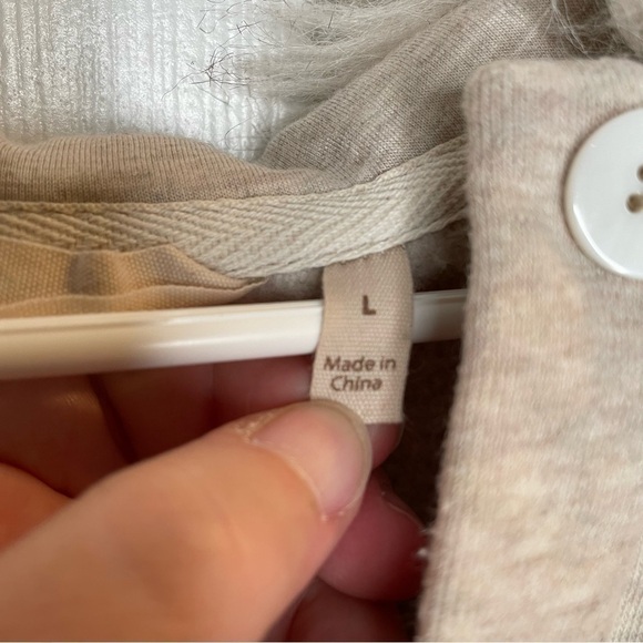 Soft Surroundings Alpina Pullover in Soft Taupe Heather L - Picture 9 of 10